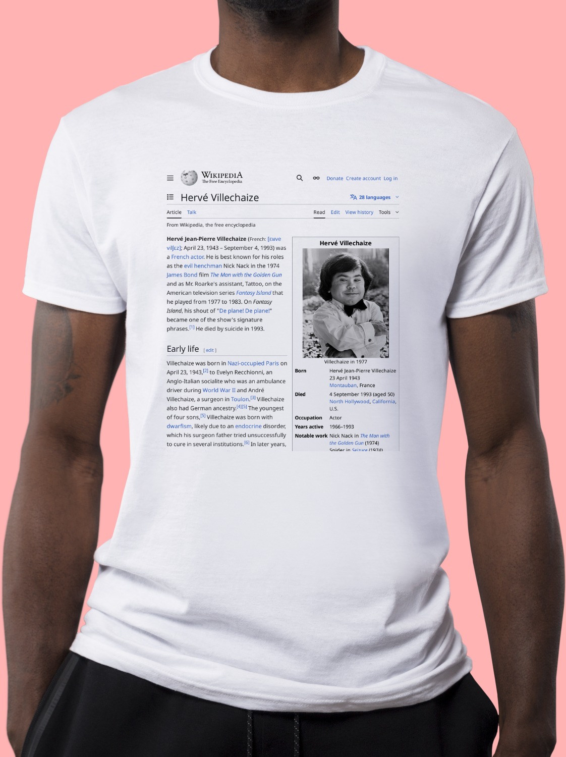 Hervé_Villechaize Wikipedia Shirt