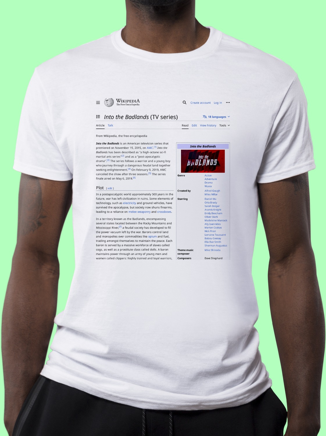 Into_the_Badlands_(TV_series) Wikipedia Shirt