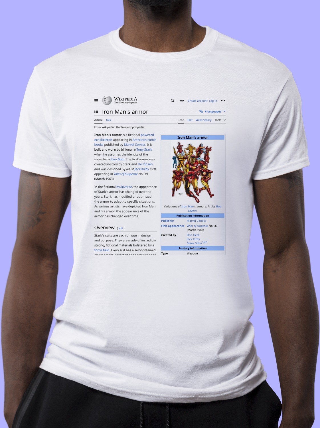 Iron_Man's_armor Wikipedia Shirt