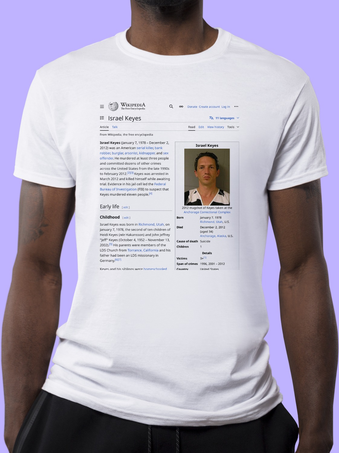 Israel_Keyes Wikipedia Shirt