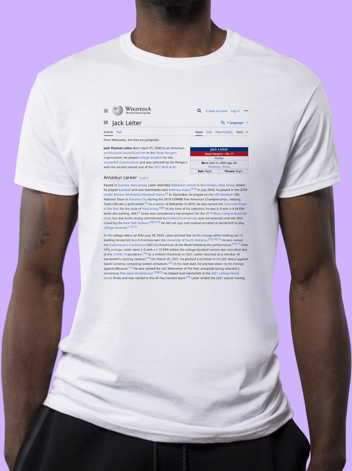 Jack_Leiter Wikipedia Shirt