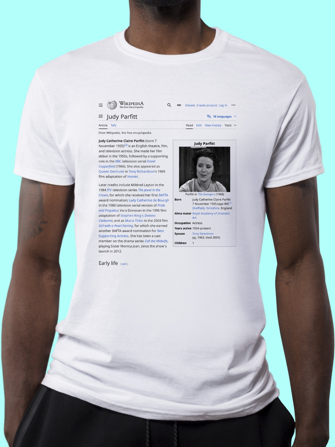 Judy_Parfitt Wikipedia Shirt