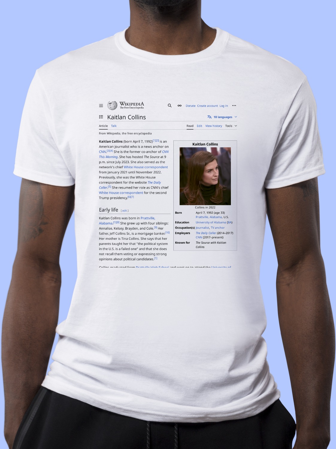 Kaitlan_Collins Wikipedia Shirt