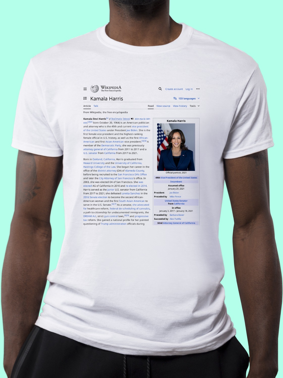 Kamala_Harris Wikipedia Shirt