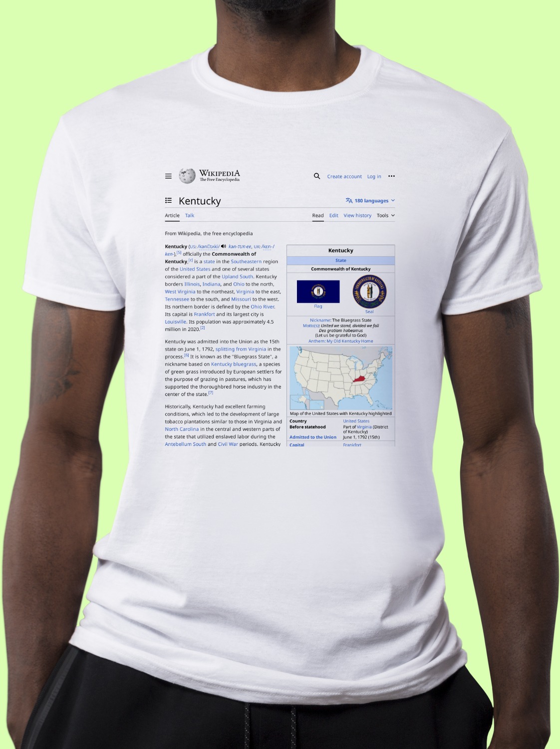 Kentucky Wikipedia Shirt