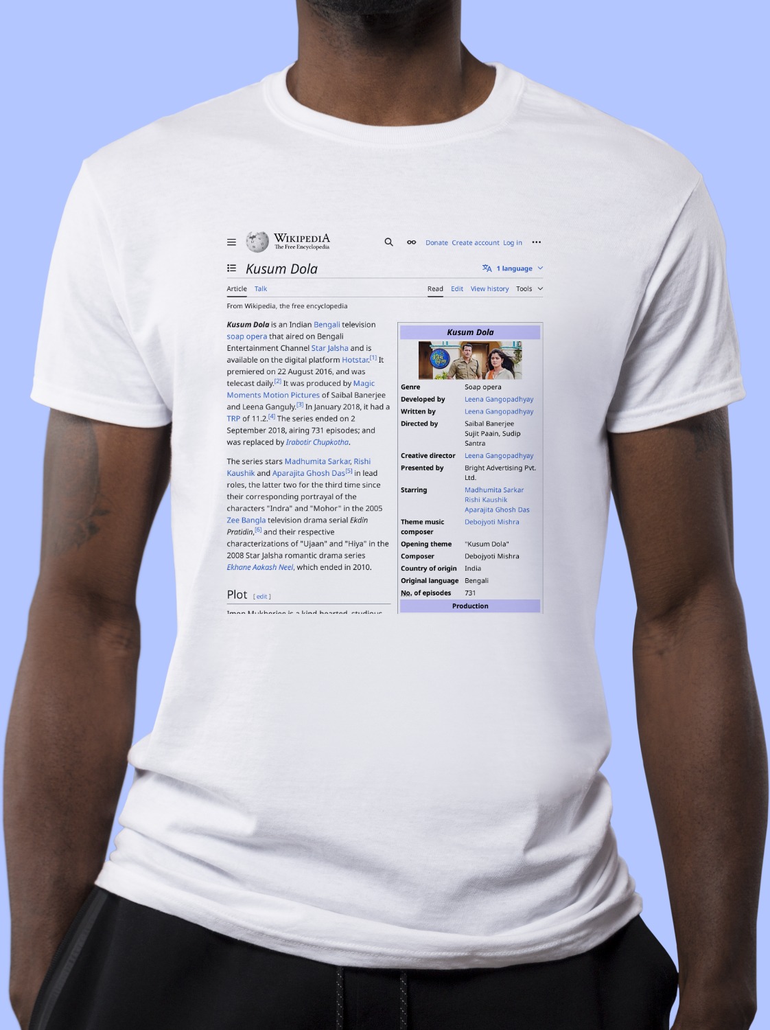 Kusum_Dola Wikipedia Shirt