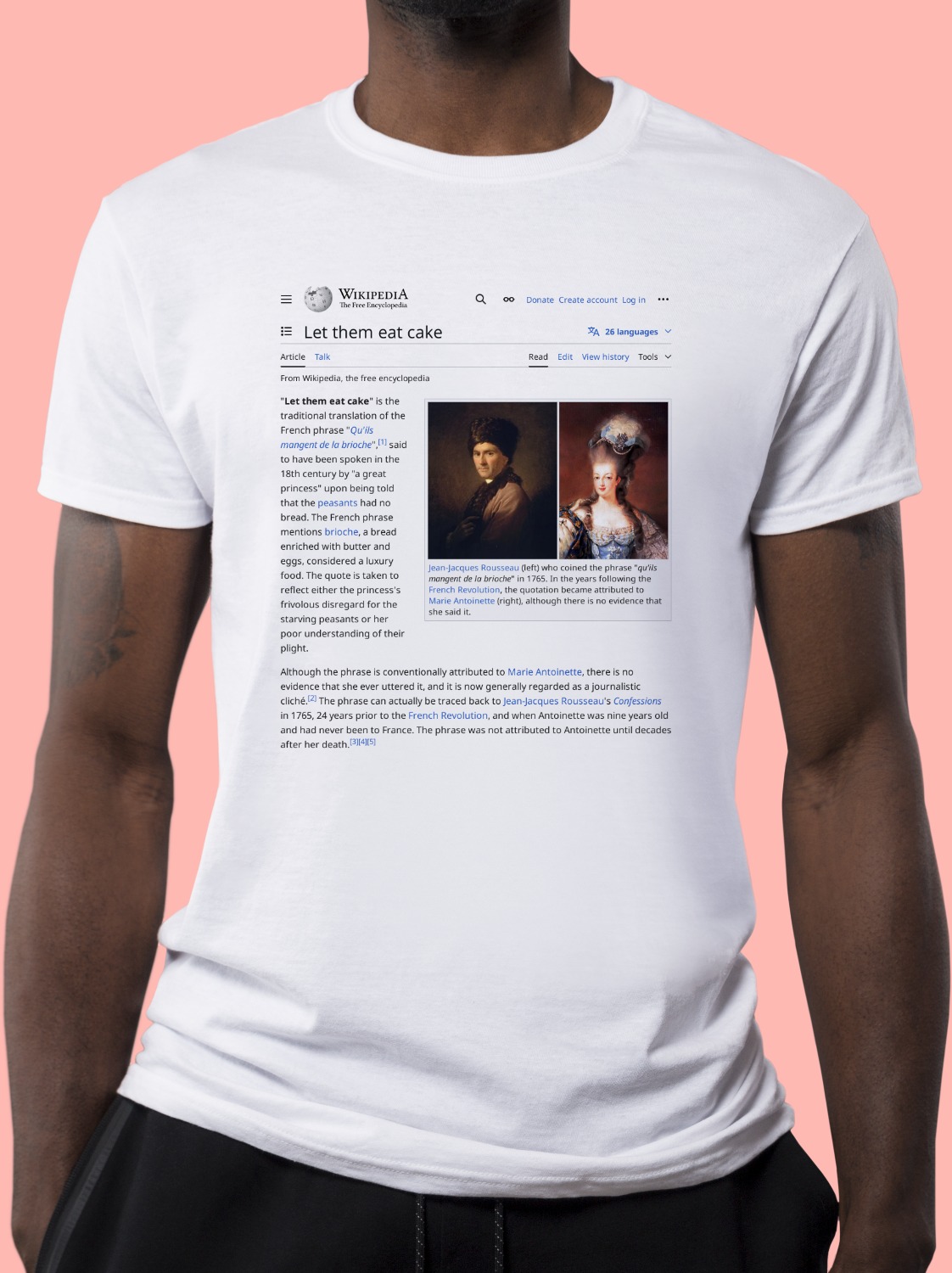 Let_them_eat_cake Wikipedia Shirt