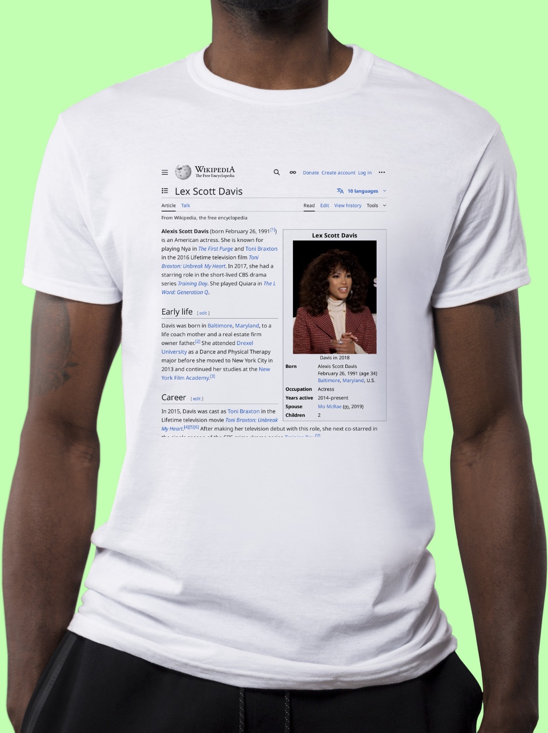 Lex_Scott_Davis Wikipedia Shirt