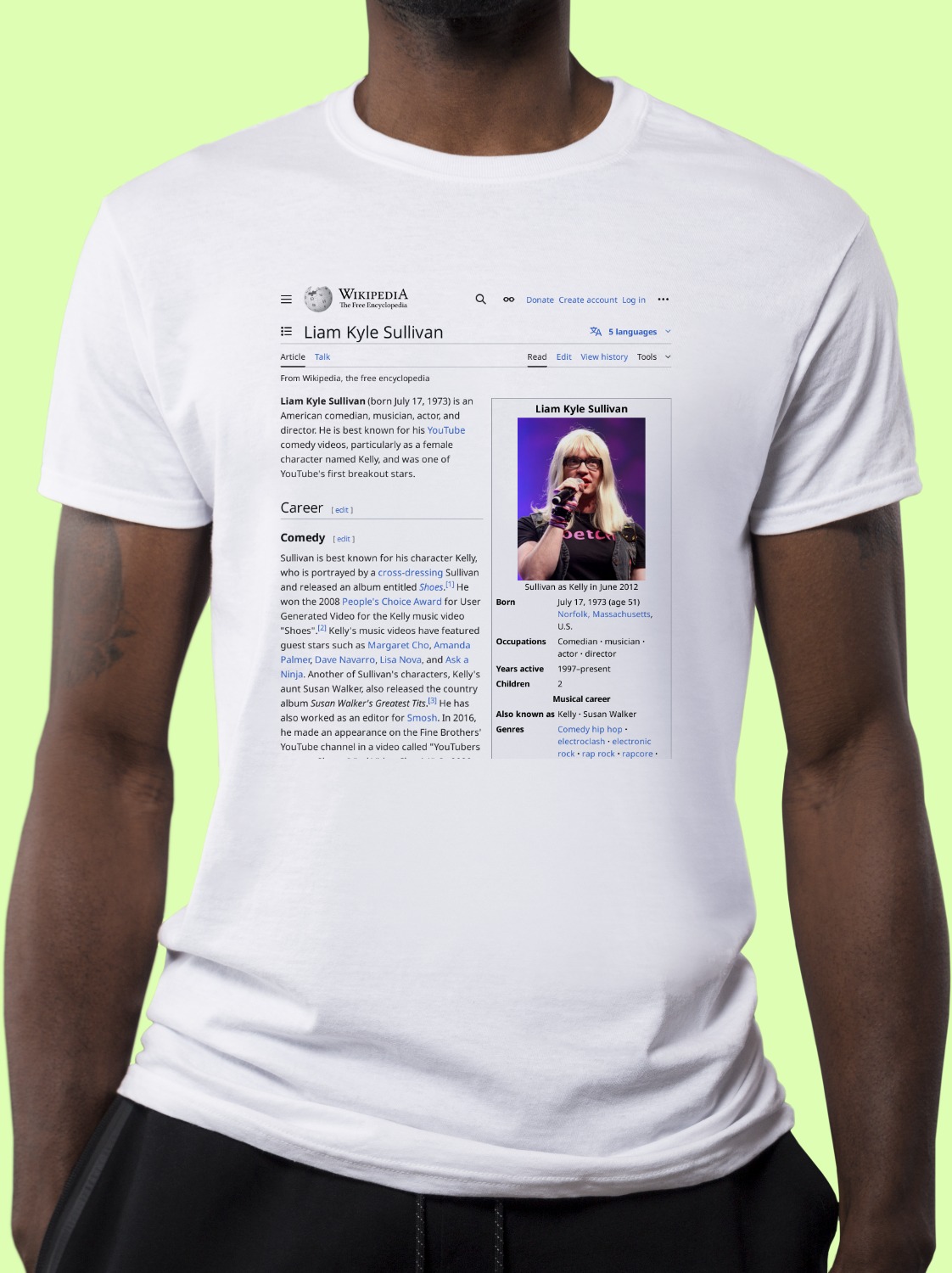 Liam_Kyle_Sullivan Wikipedia Shirt