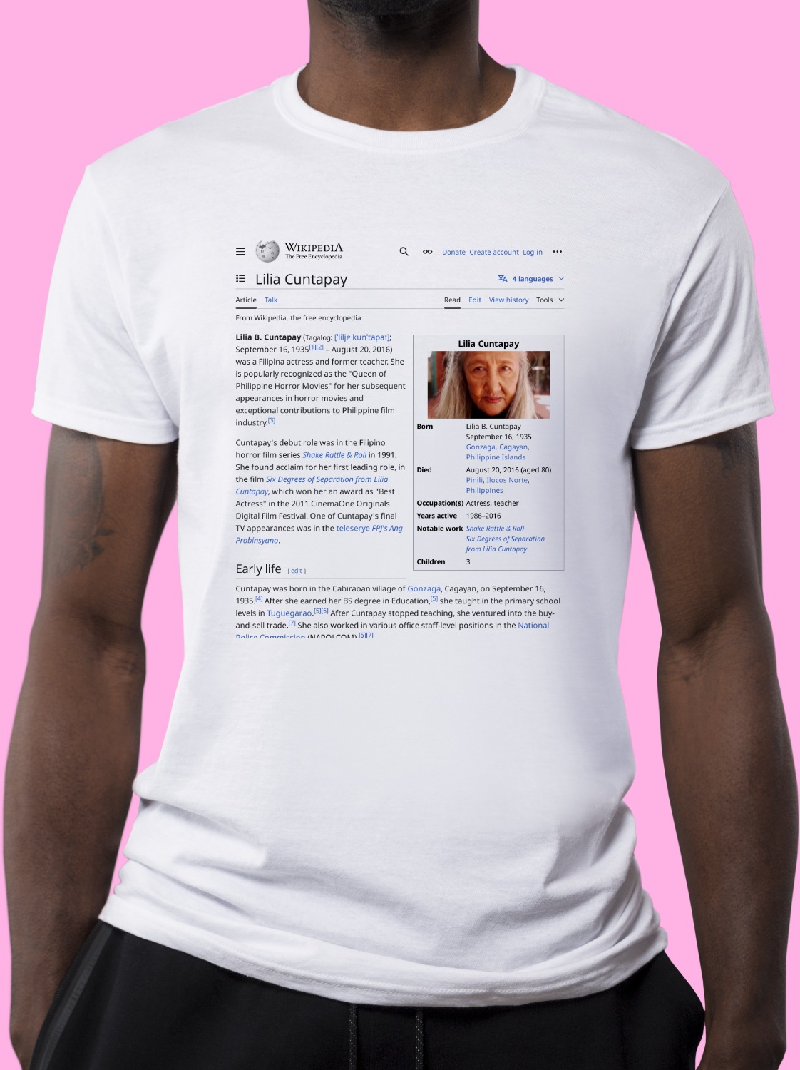 Lilia_Cuntapay Wikipedia Shirt