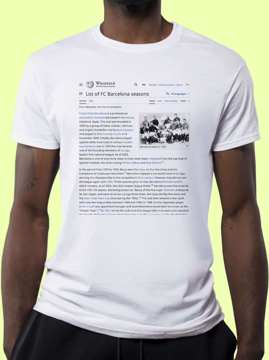 List_of_FC_Barcelona_seasons Wikipedia Shirt