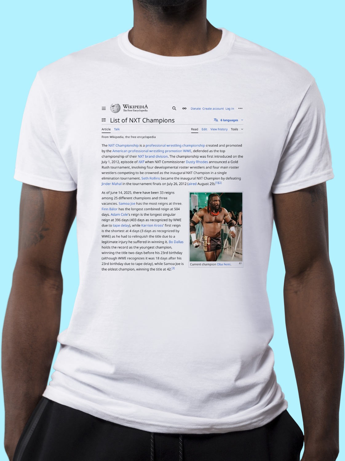 List_of_NXT_Champions Wikipedia Shirt