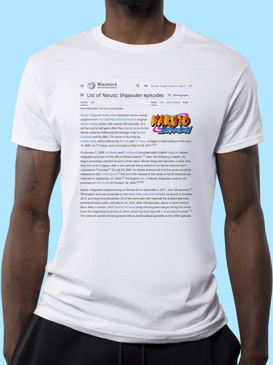 List_of_Naruto:_Shippuden_episodes Wikipedia Shirt