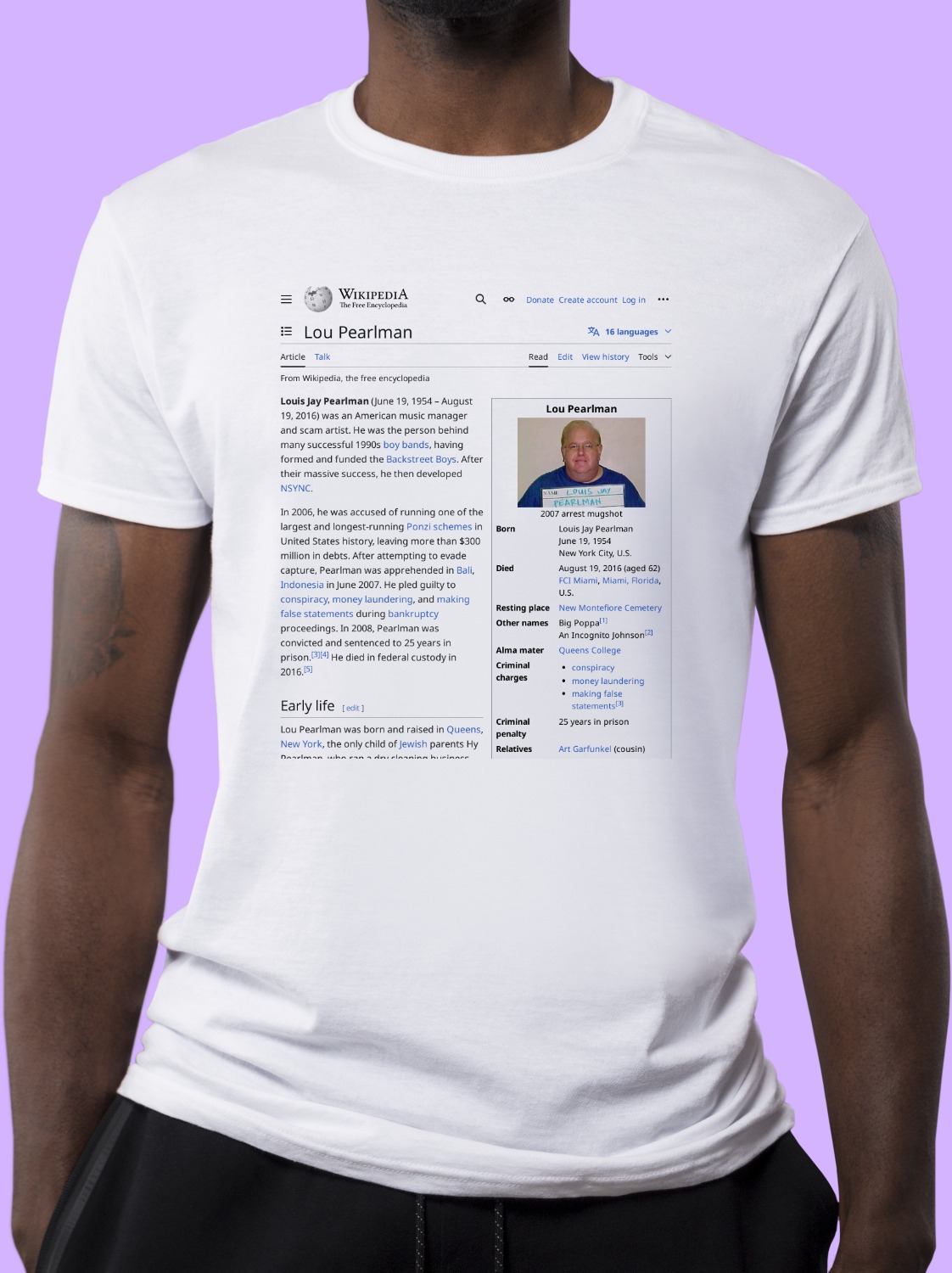 Lou_Pearlman Wikipedia Shirt