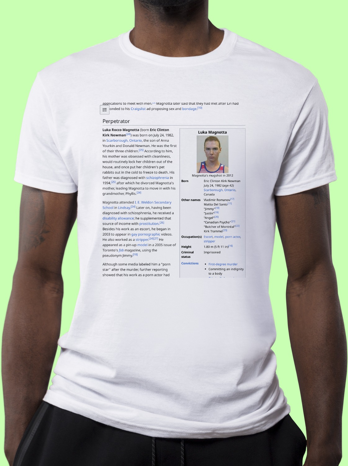 Luka_Magnotta Wikipedia Shirt
