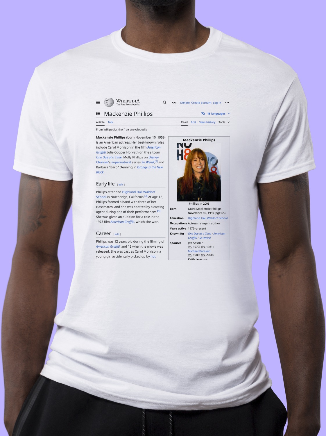 Mackenzie_Phillips Wikipedia Shirt