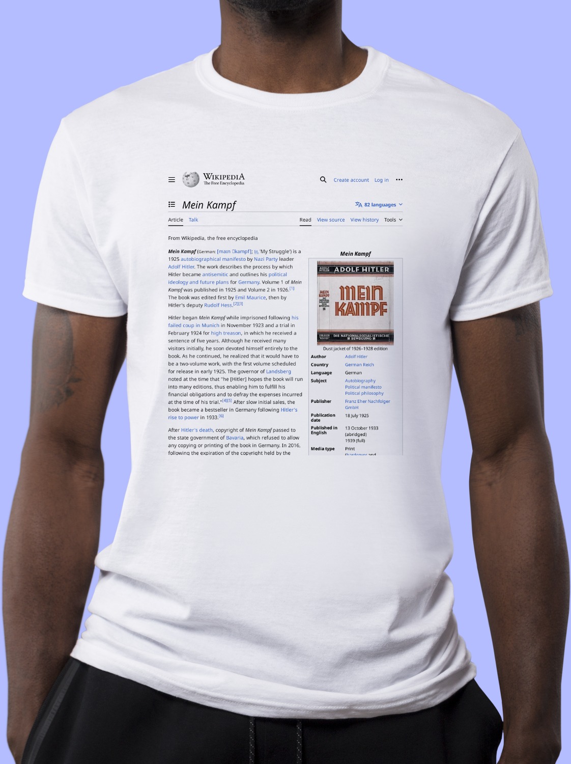 Mein_Kampf Wikipedia Shirt