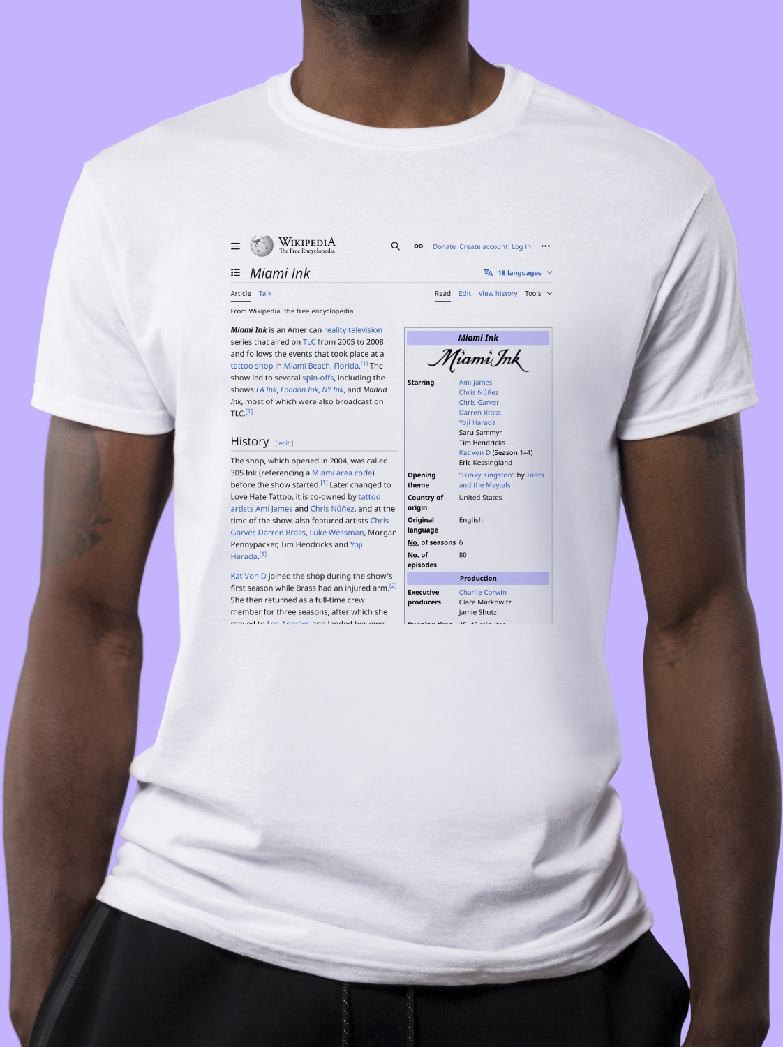 Miami_Ink Wikipedia Shirt