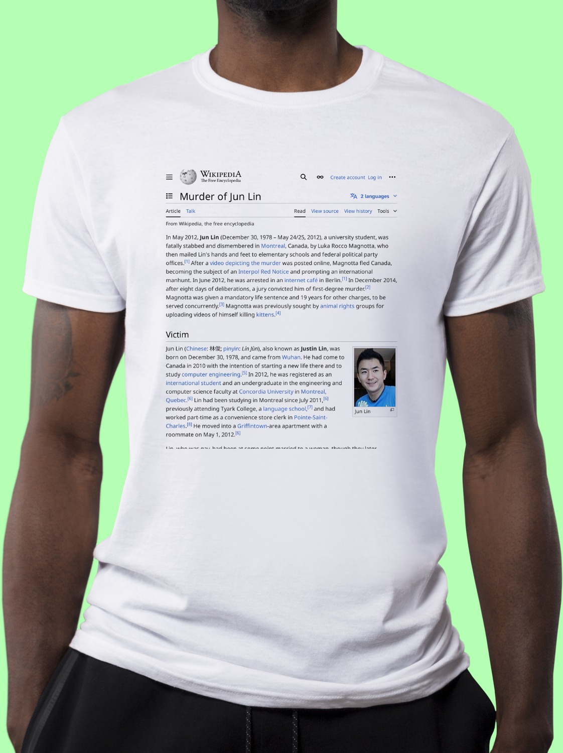 Murder_of_Jun_Lin Wikipedia Shirt