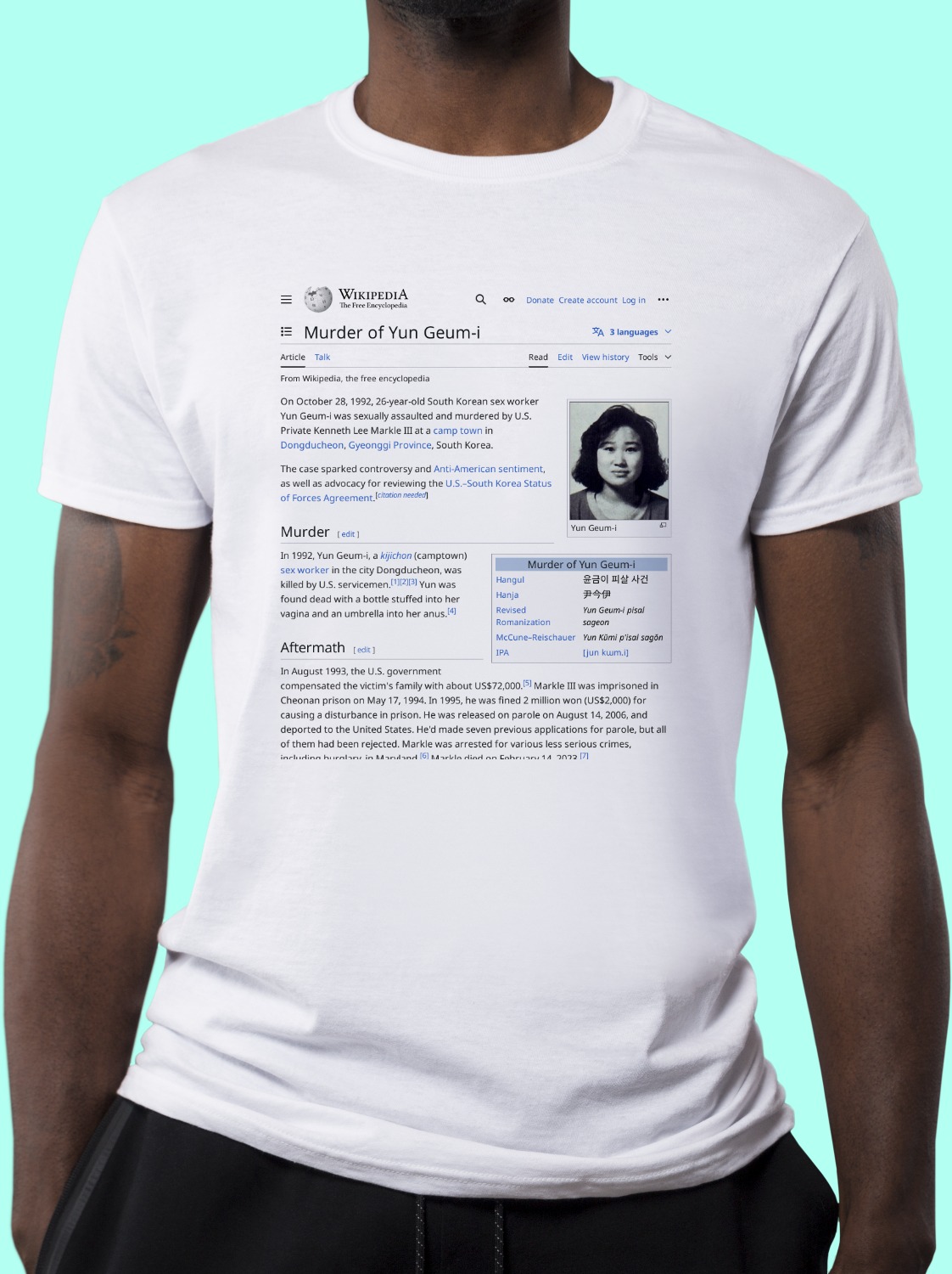 Murder_of_Yun_Geum-i Wikipedia Shirt