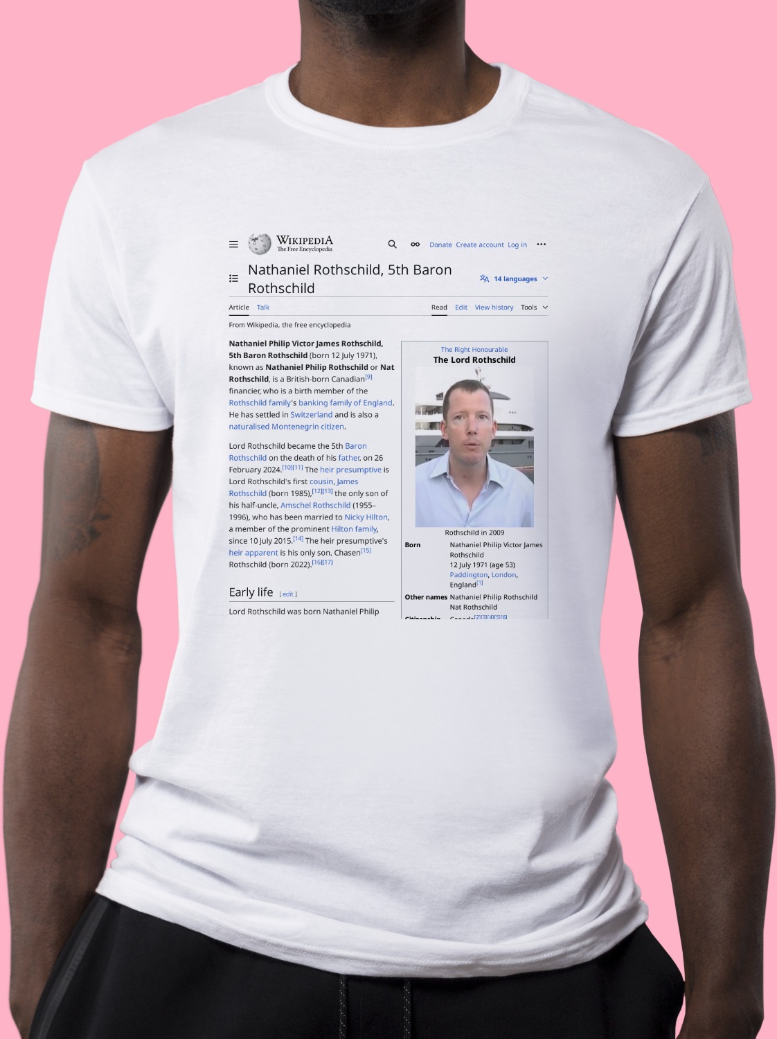 Nathaniel_Philip_Rothschild Wikipedia Shirt