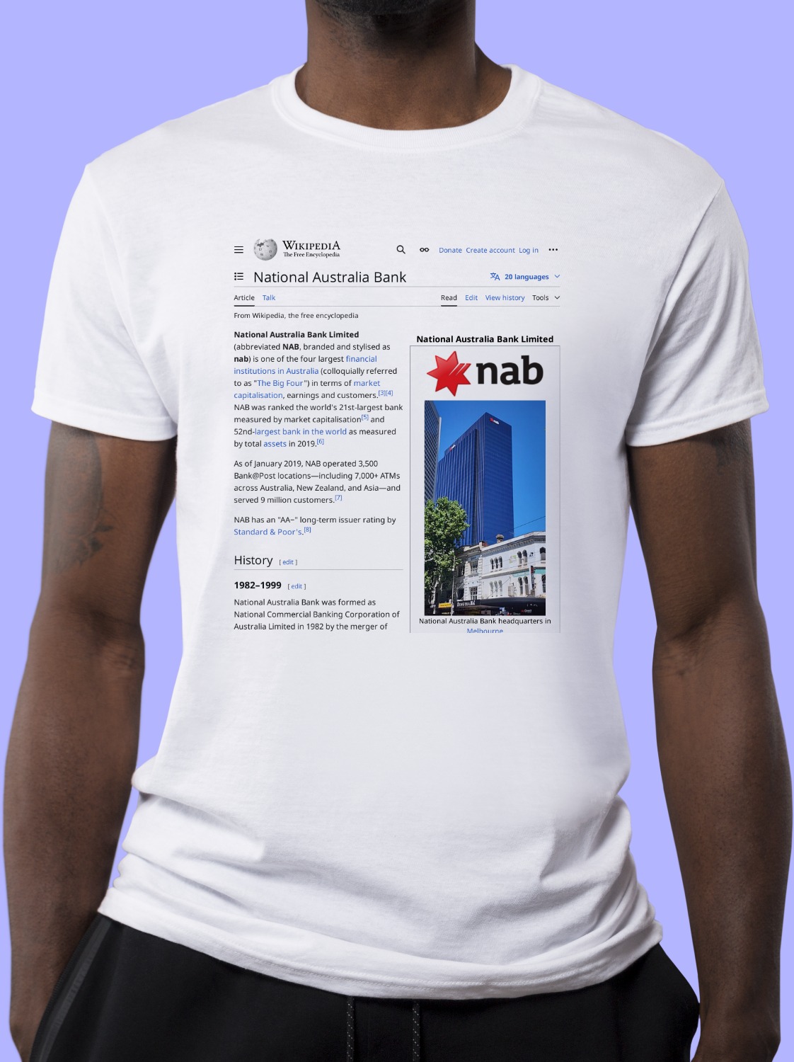 National_Australia_Bank Wikipedia Shirt