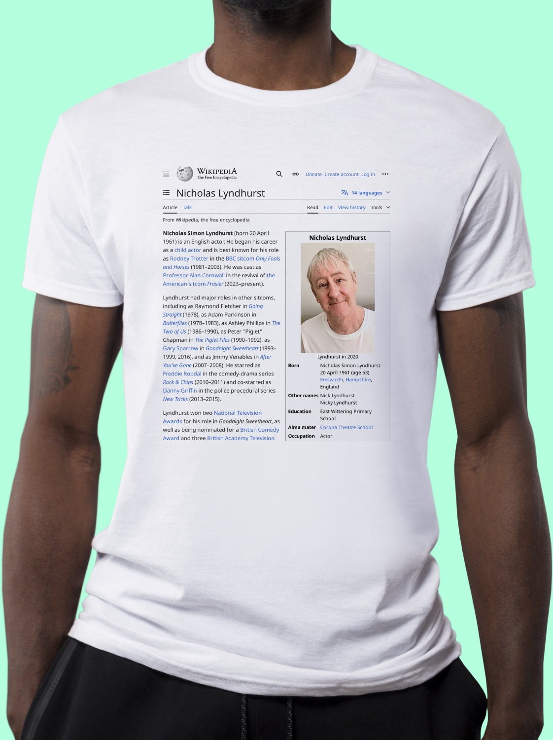 Nicholas_Lyndhurst Wikipedia Shirt