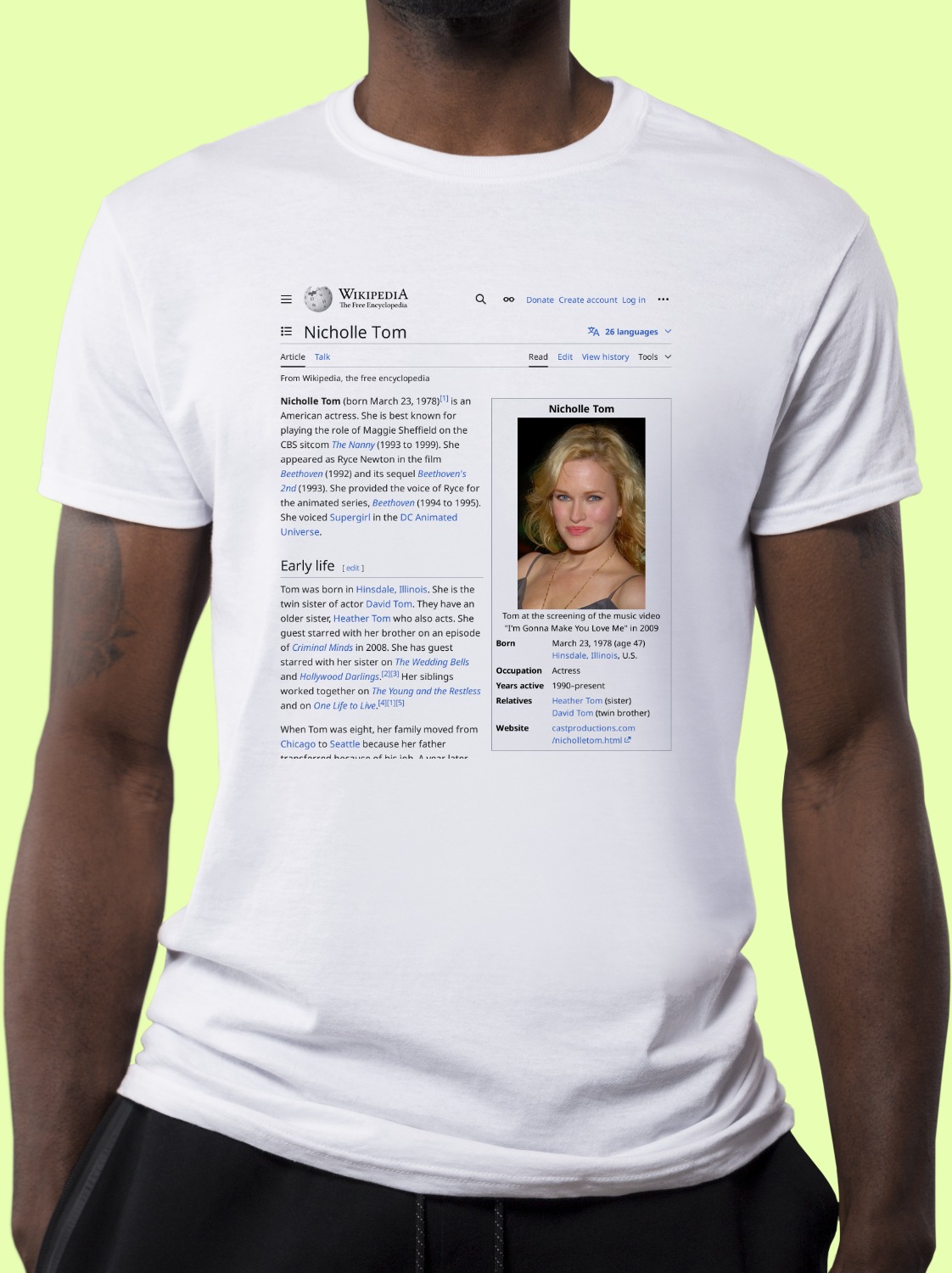 Nicholle_Tom Wikipedia Shirt