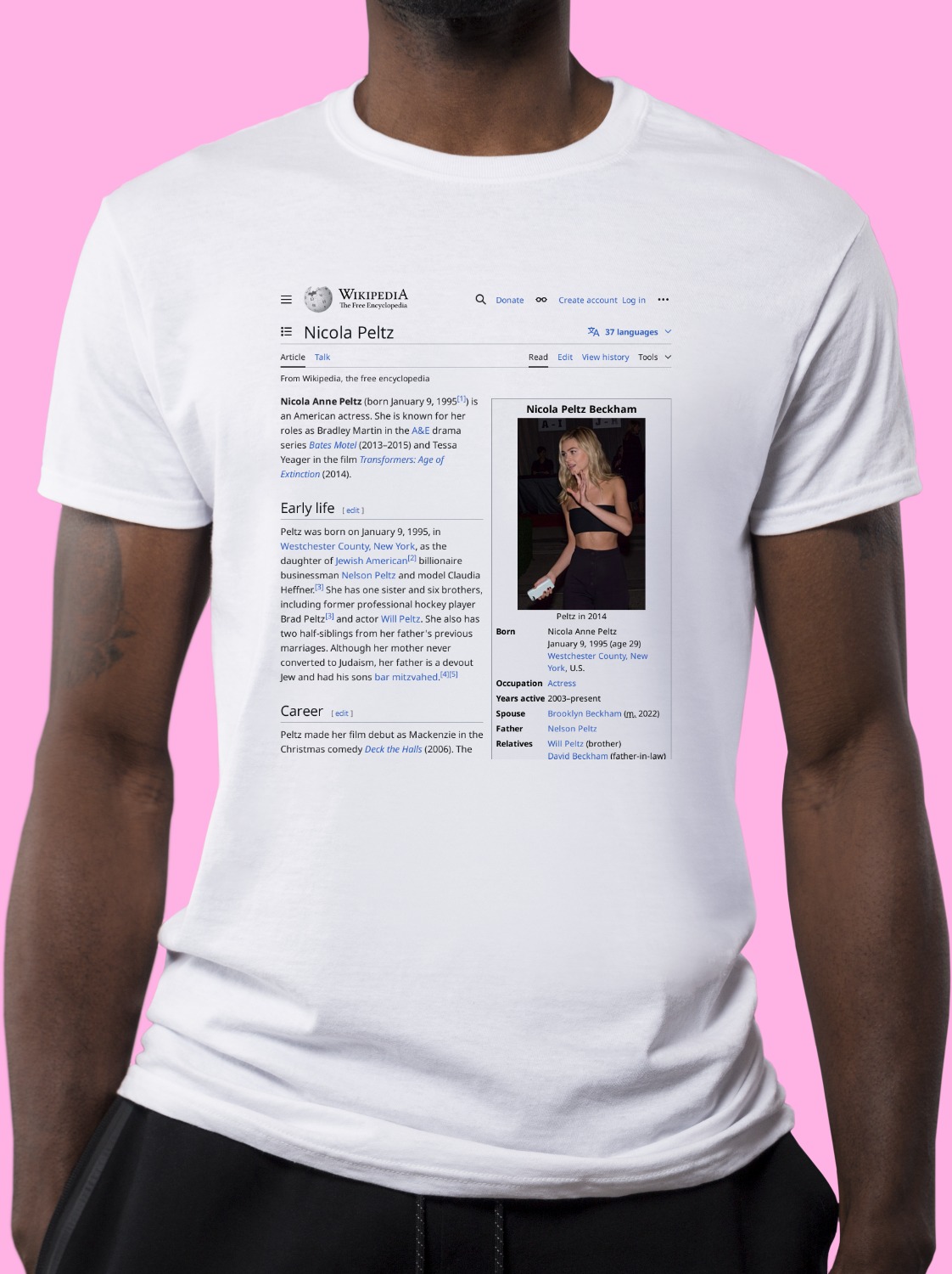 Nicola_Peltz Wikipedia Shirt