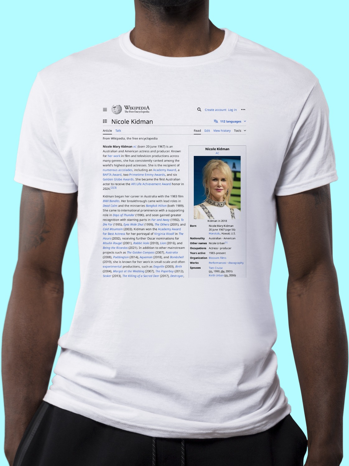 Nicole_Kidman Wikipedia Shirt