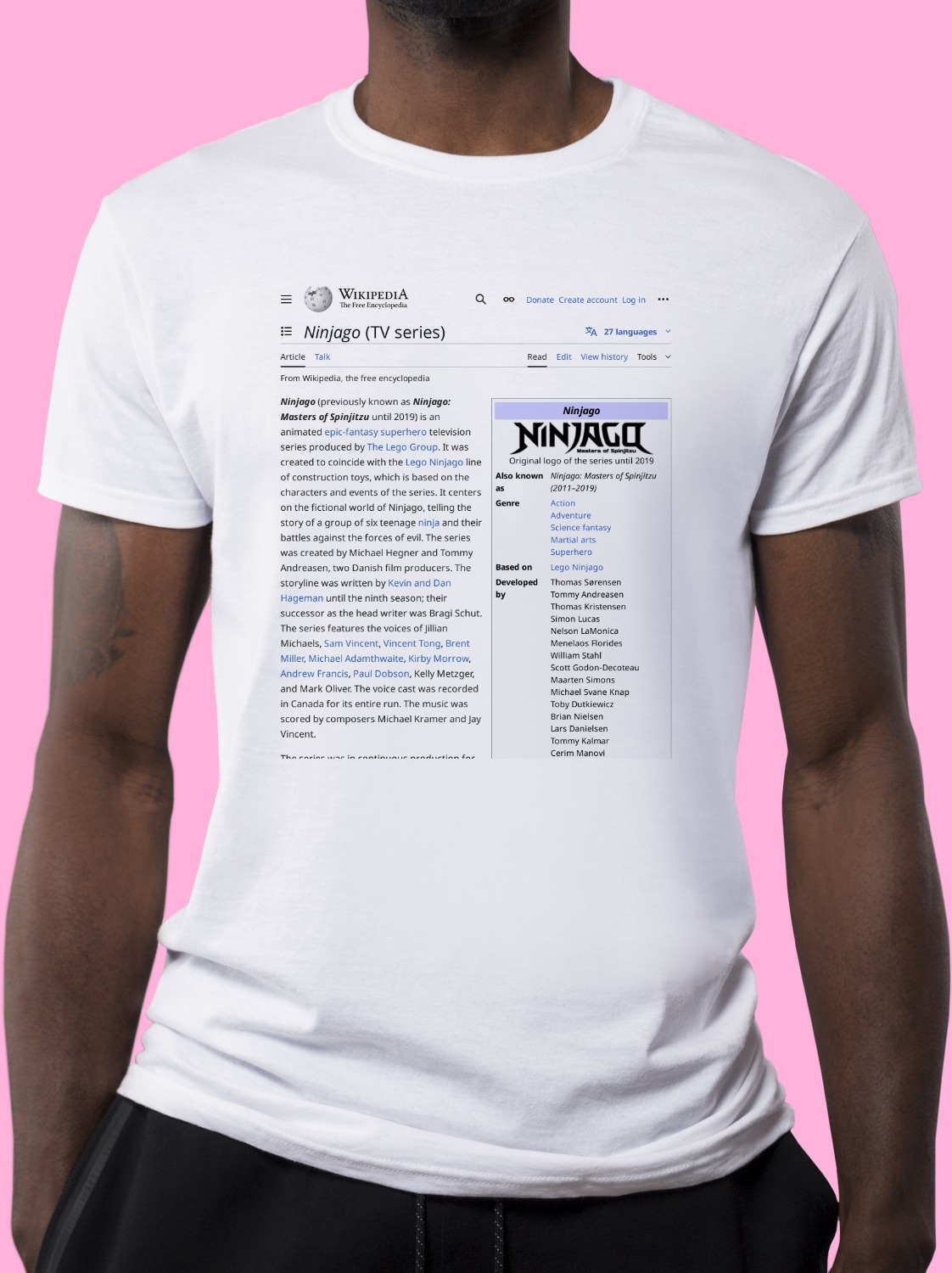 Ninjago_(TV_series) Wikipedia Shirt