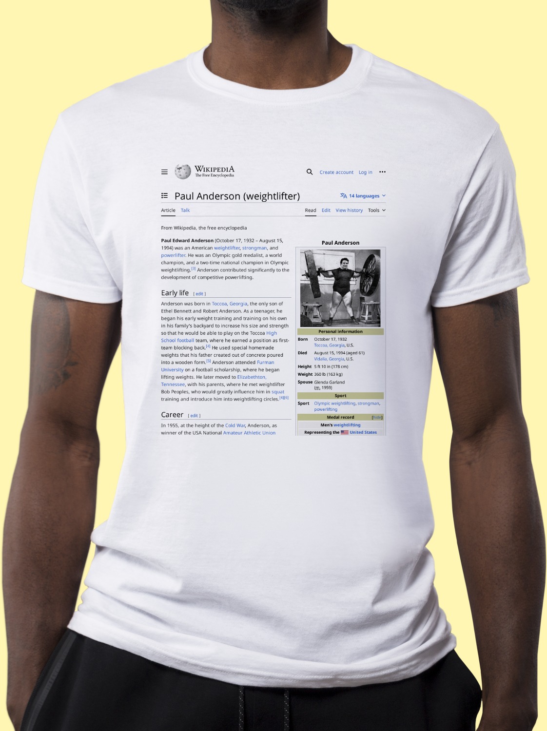 Paul_Anderson_(weightlifter) Wikipedia Shirt