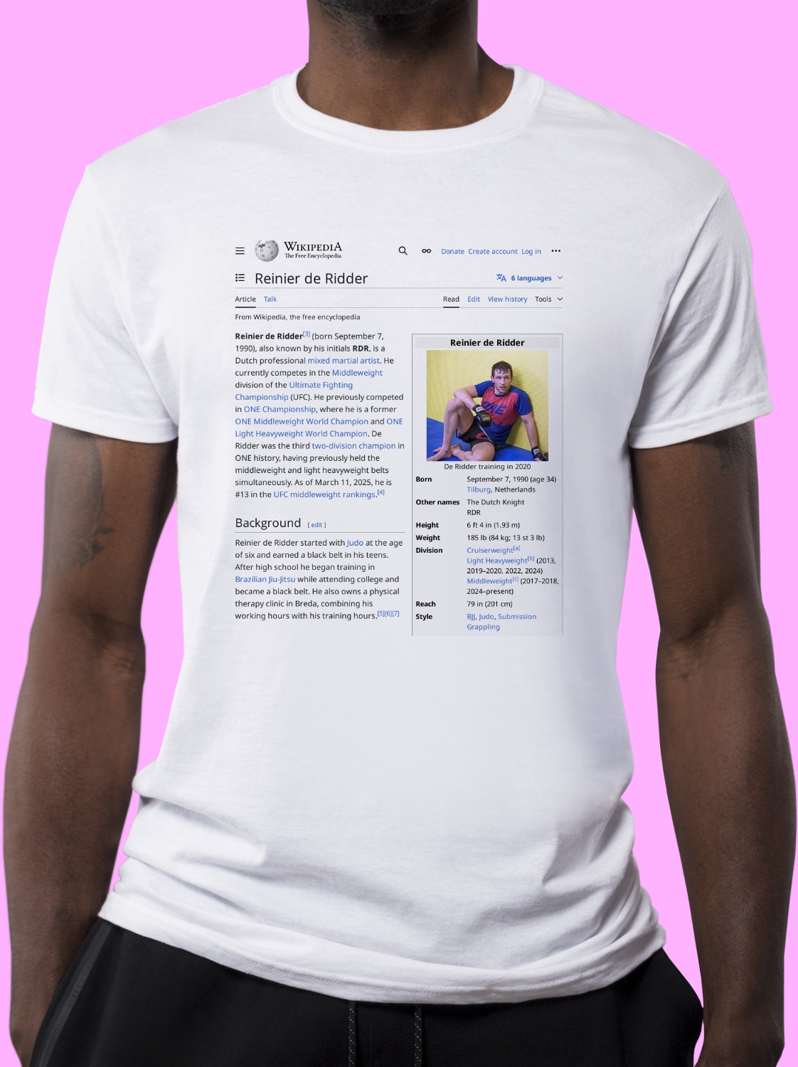 Reinier_de_Ridder Wikipedia Shirt