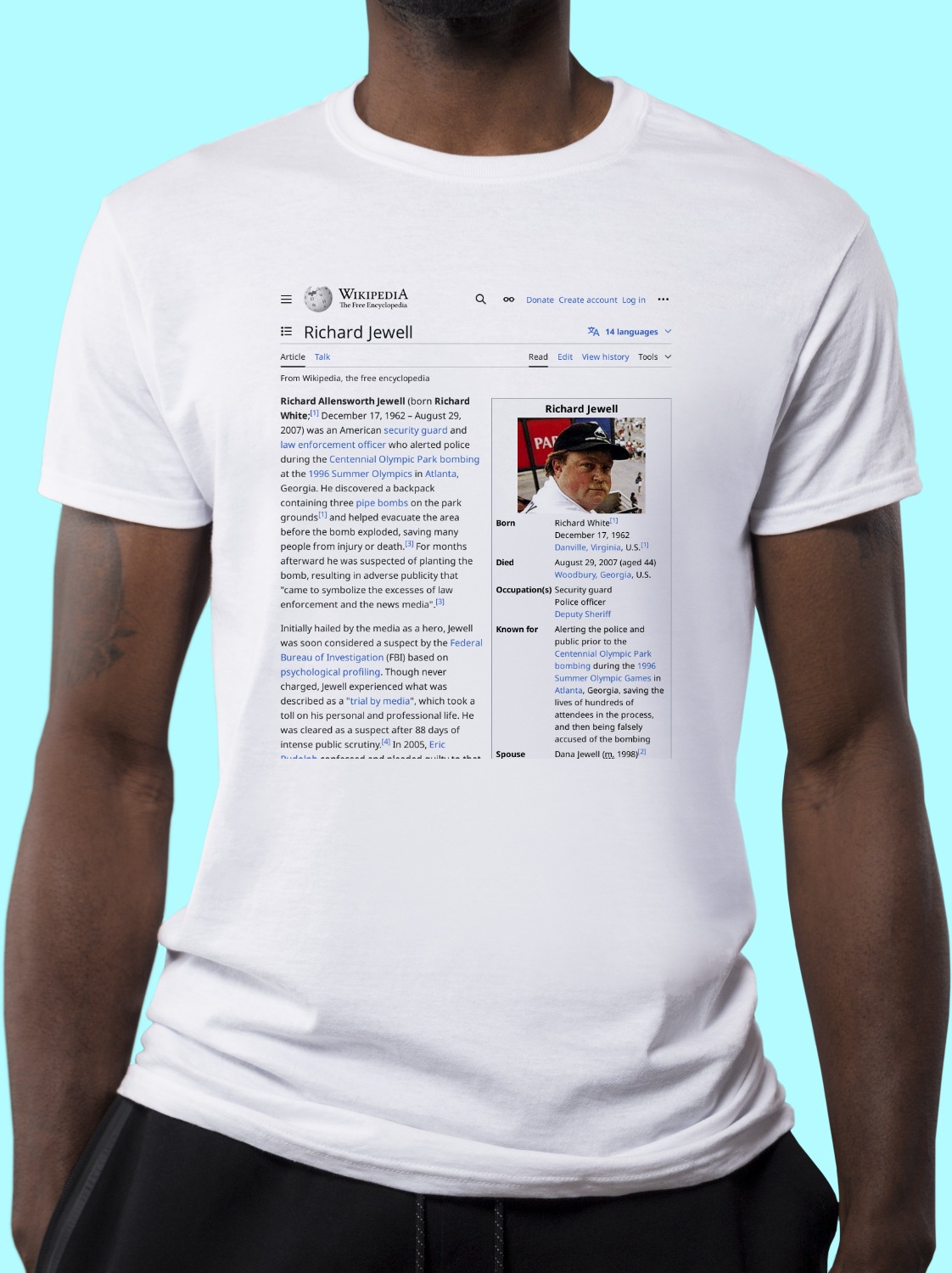Richard_Jewell Wikipedia Shirt