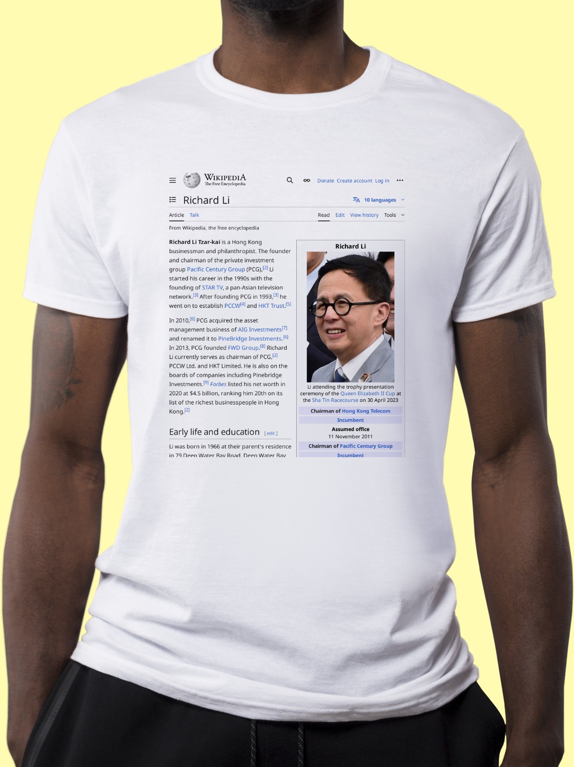 Richard_Li Wikipedia Shirt