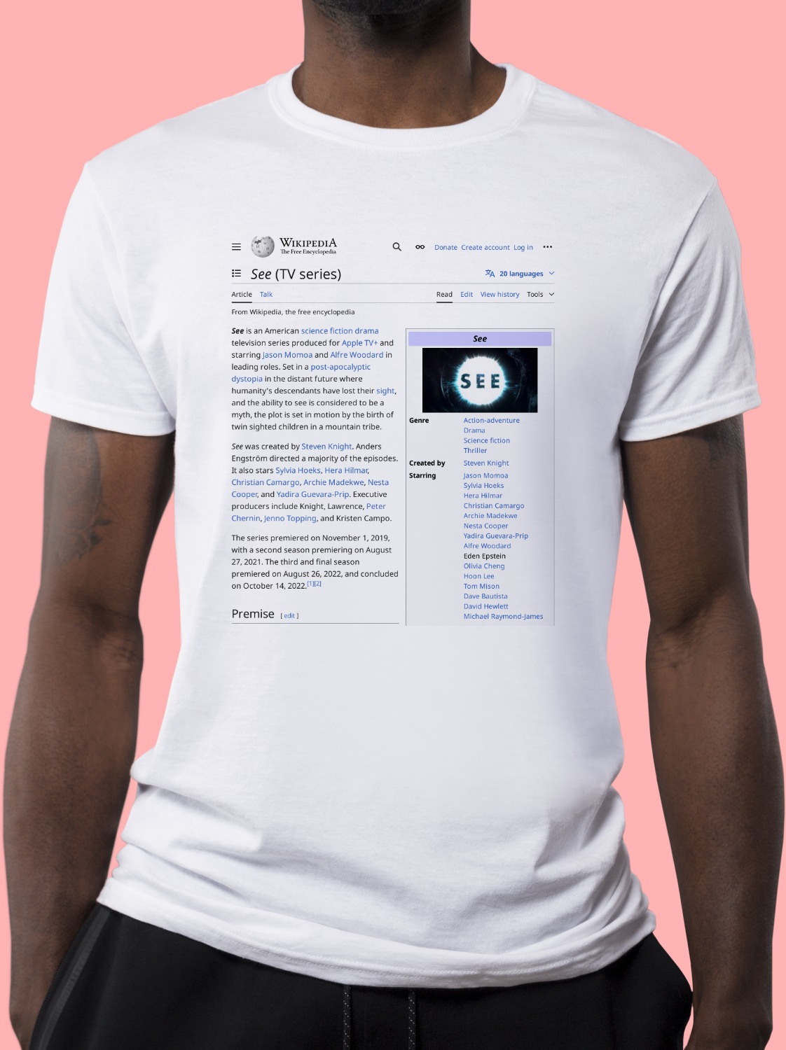See_(TV_series) Wikipedia Shirt