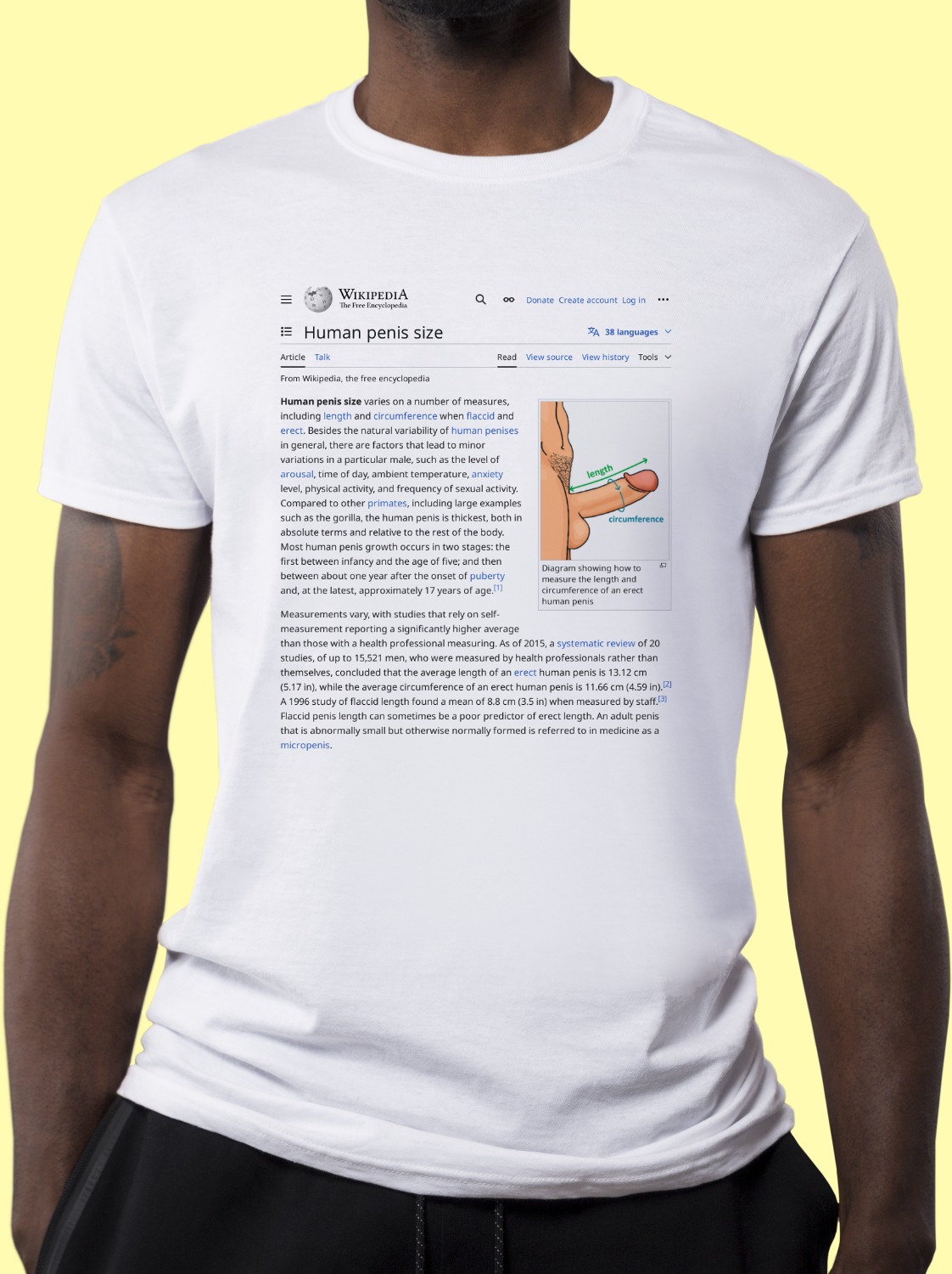 Small_penis Wikipedia Shirt