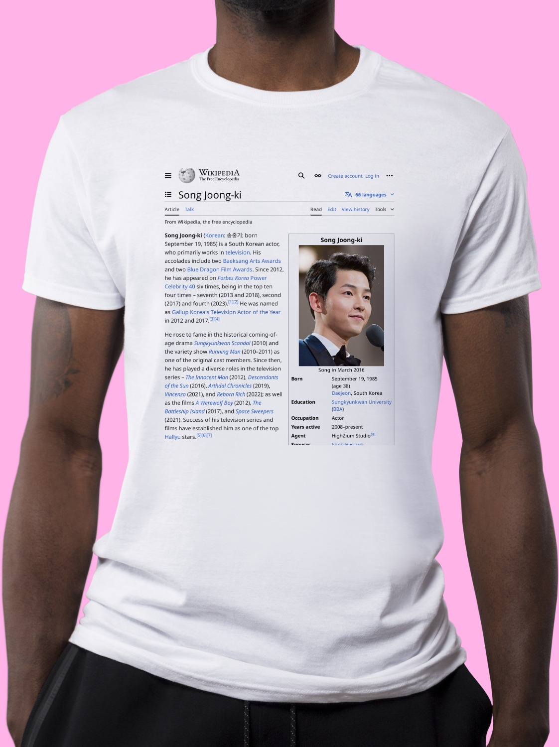 Song_Joong-ki Wikipedia Shirt