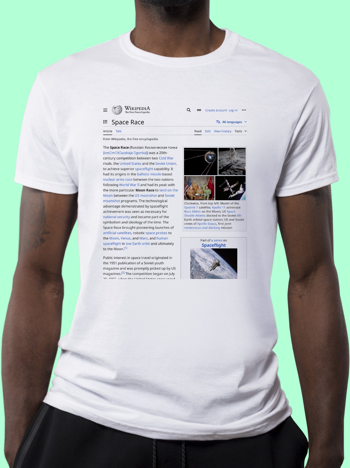 space-race-wikipedia-t-shirt