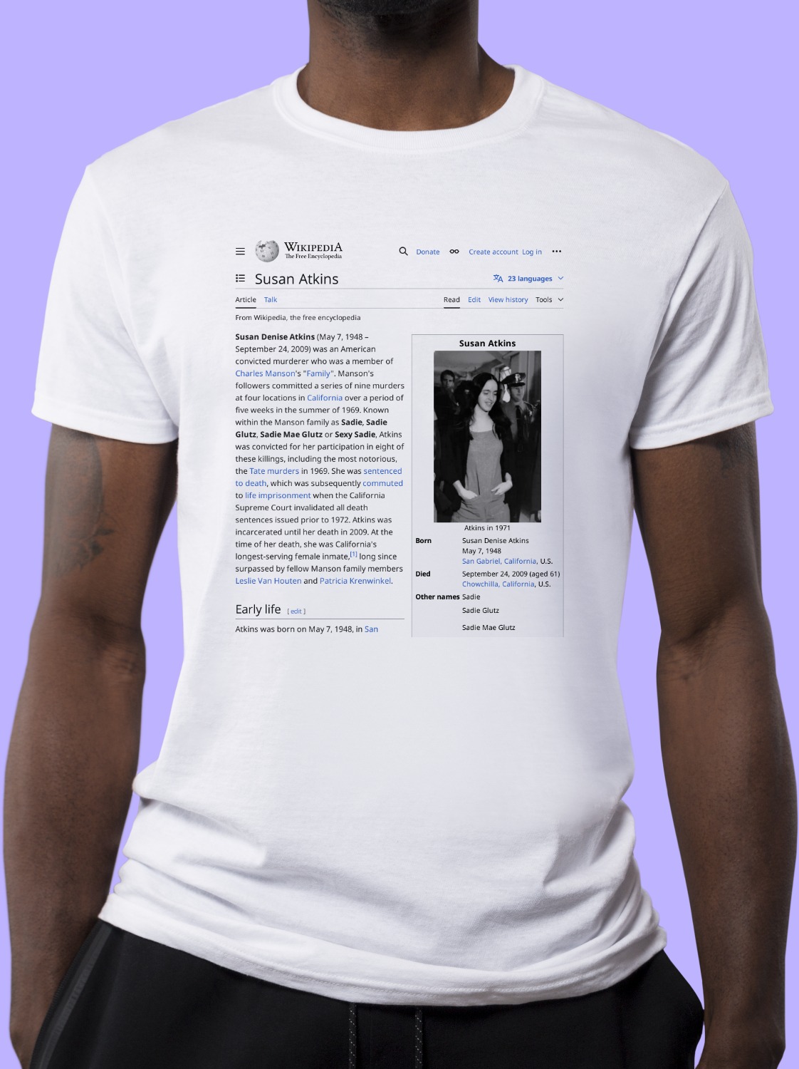 Susan_Atkins Wikipedia Shirt