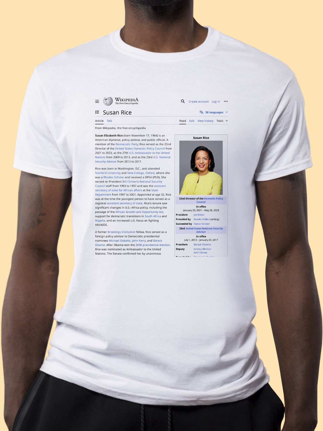 Susan_Rice Wikipedia Shirt
