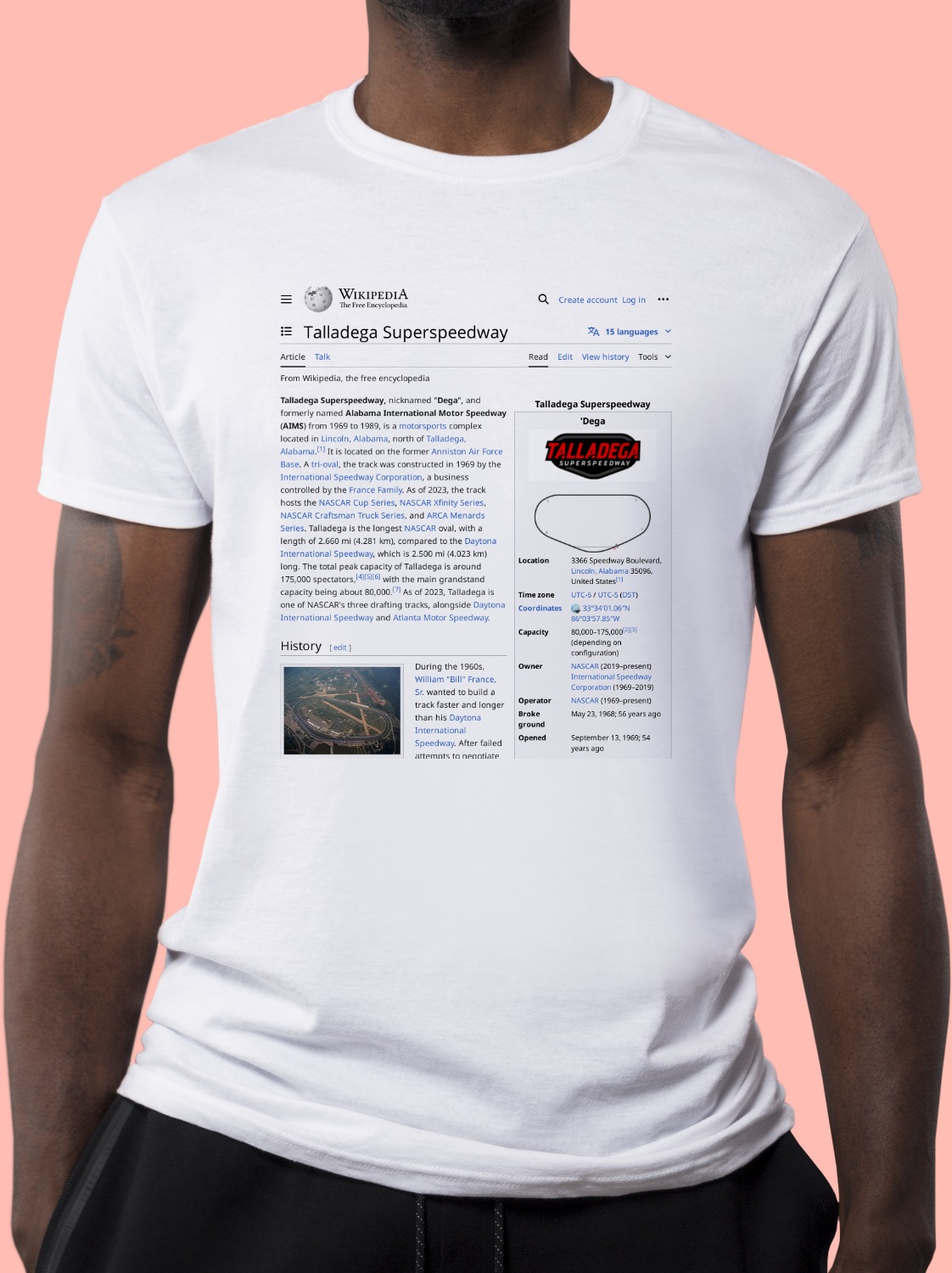 Talladega_Superspeedway Wikipedia Shirt