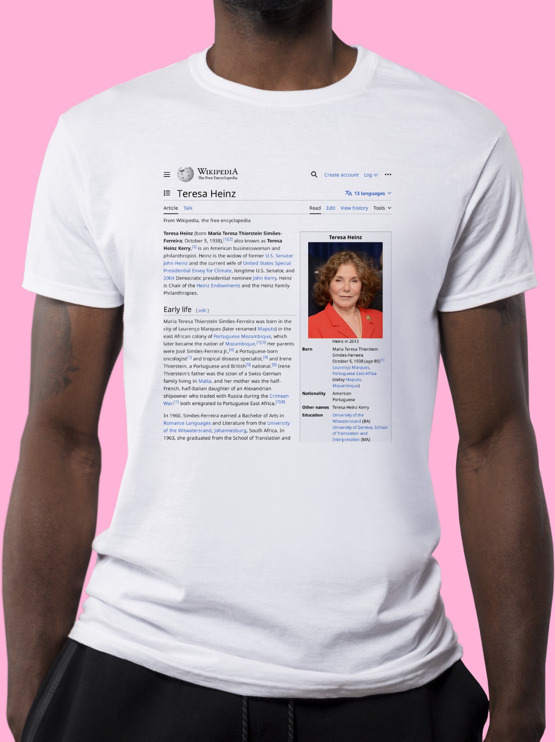 Teresa_Heinz Wikipedia Shirt