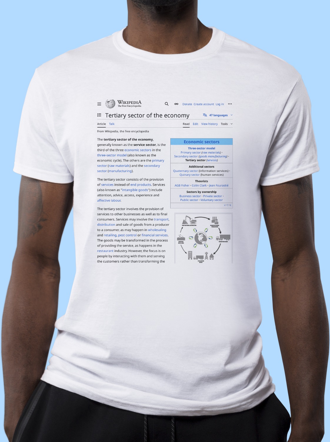 Tertiary_sector_of_the_economy Wikipedia Shirt