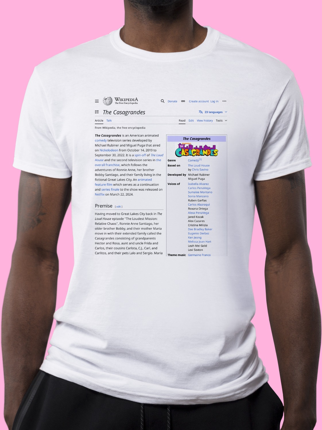 The_Casagrandes Wikipedia Shirt