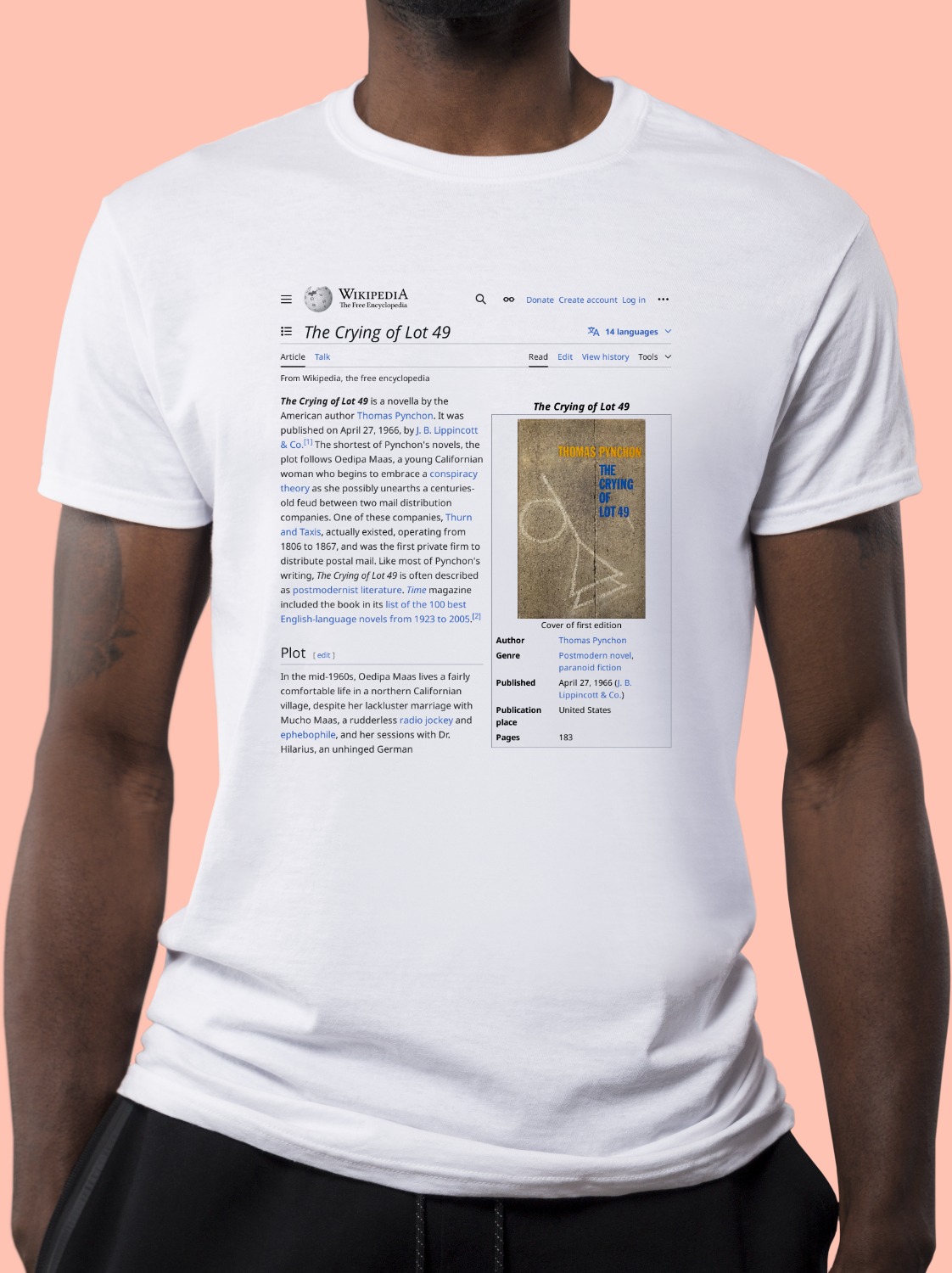 The_Crying_of_Lot_49 Wikipedia Shirt