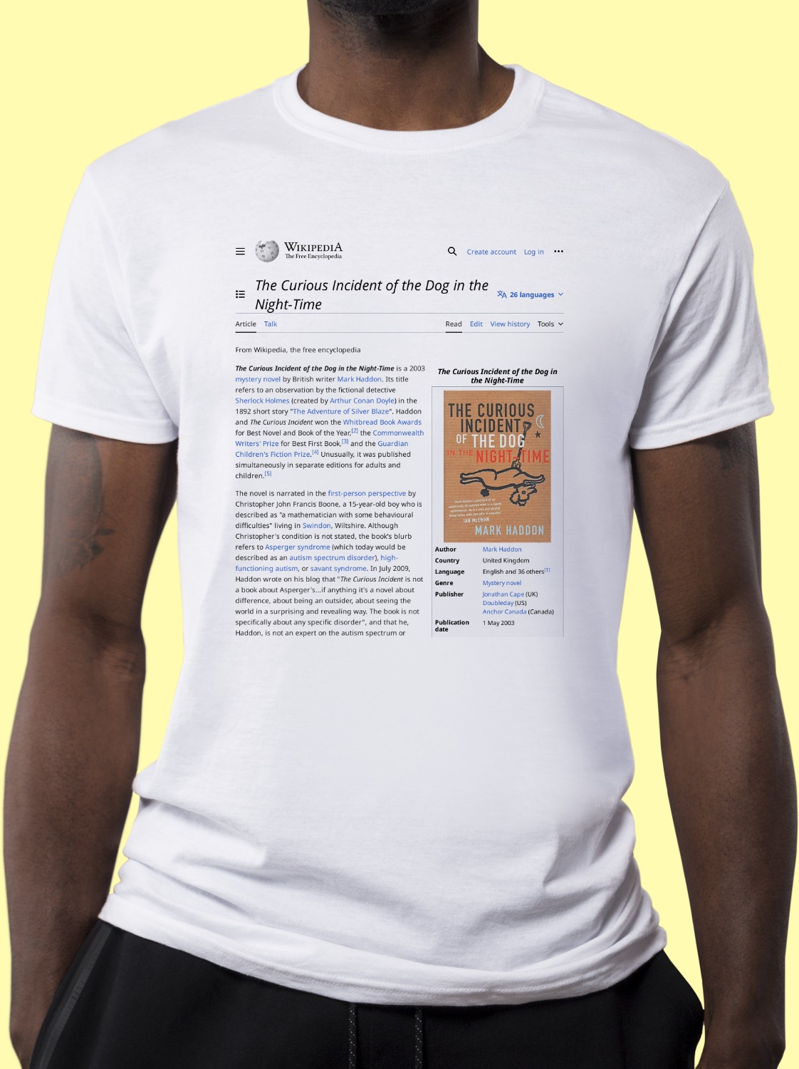 The_Curious_Incident_of_the_Dog_in_the_Night-Time Wikipedia Shirt