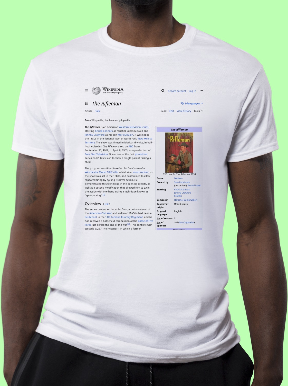 The_Rifleman Wikipedia Shirt