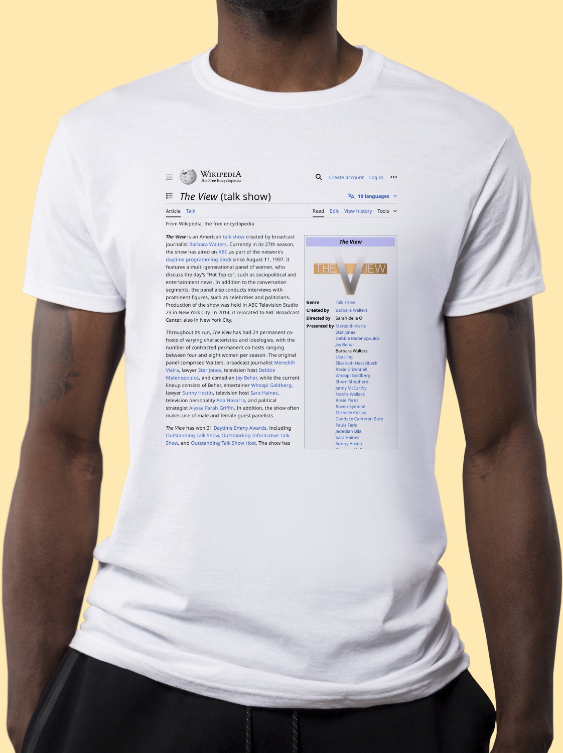 The_View_(talk_show) Wikipedia Shirt