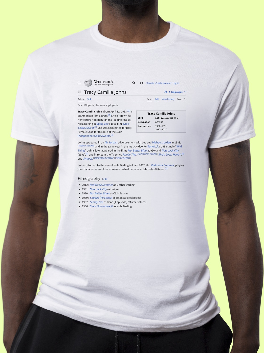 Tracy_Camilla_Johns Wikipedia Shirt